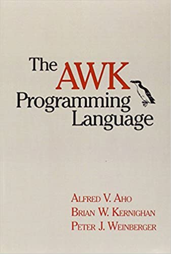 The AWK programming language.