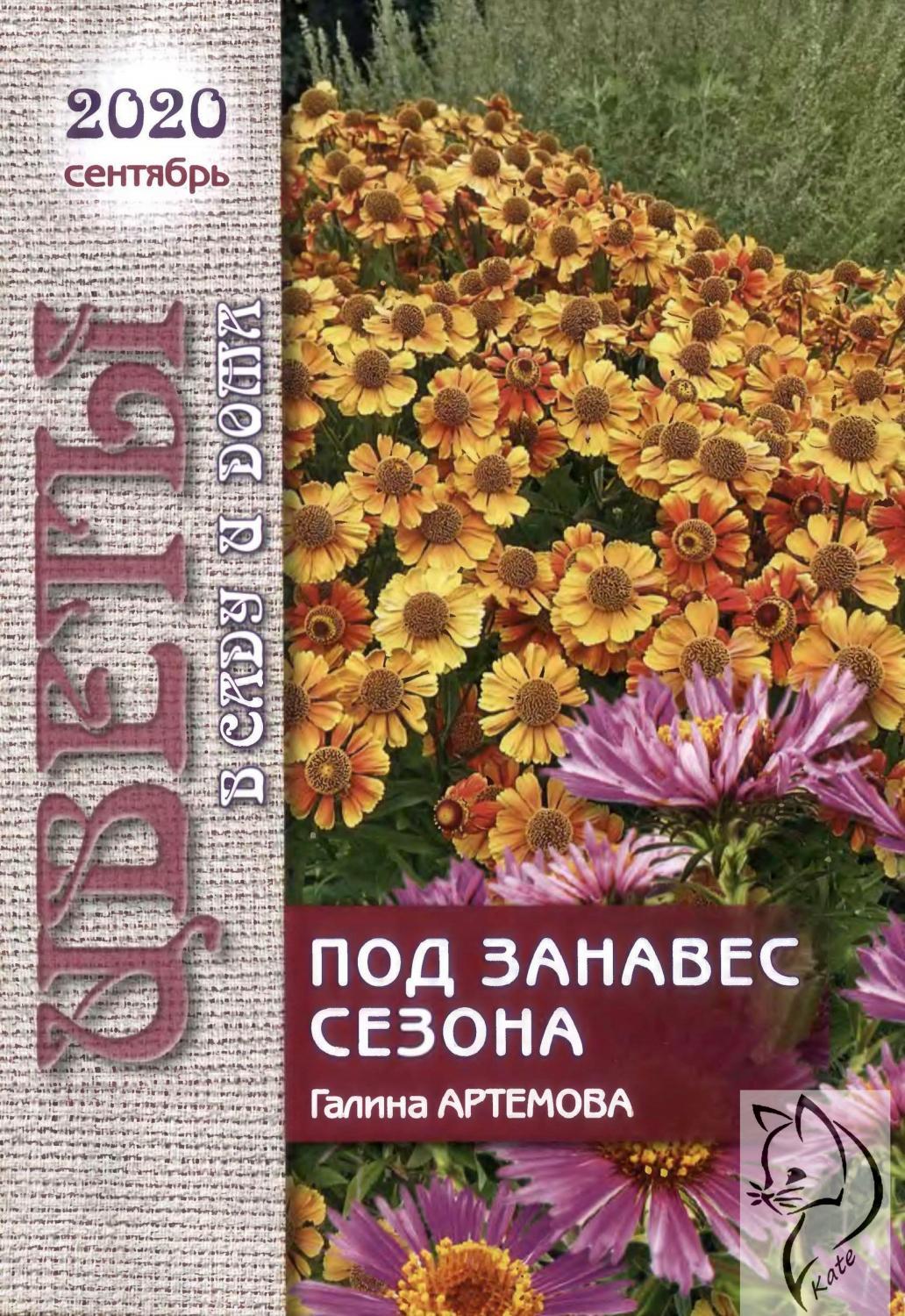 Цветы в саду и дома №9, сентябрь 2020