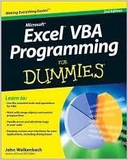 Excel VBA Programming For Dummies 2nd