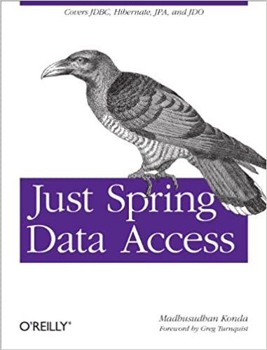 Just Spring Data Access: Covers JDBC, Hibernate, JPA and JDO