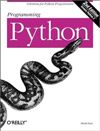 Programming Python, Second Edition by Mark Lutz