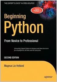 Beginning Python 2nd edition by Magnus Lie Hetland