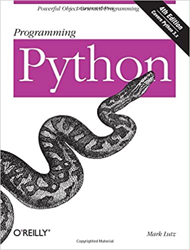 Programming Python: Powerful Object-Oriented Programming by Mark Lutz