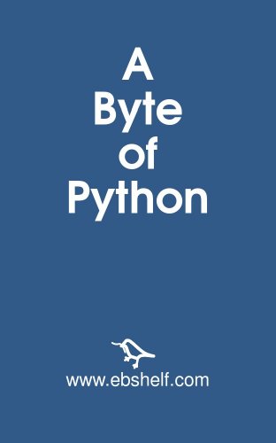 A Byte of Python by Swaroop C H