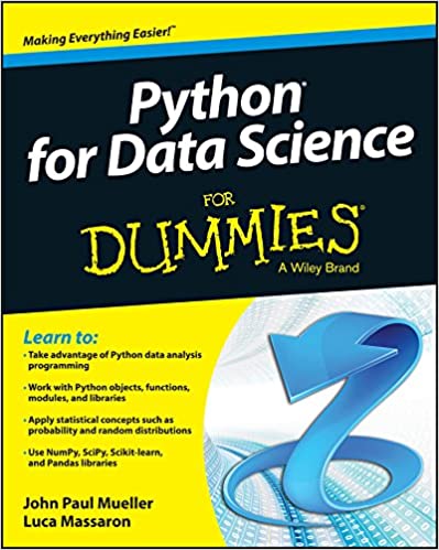 Python for Data Science For Dummies by John Paul Mueller and Luca Massaron