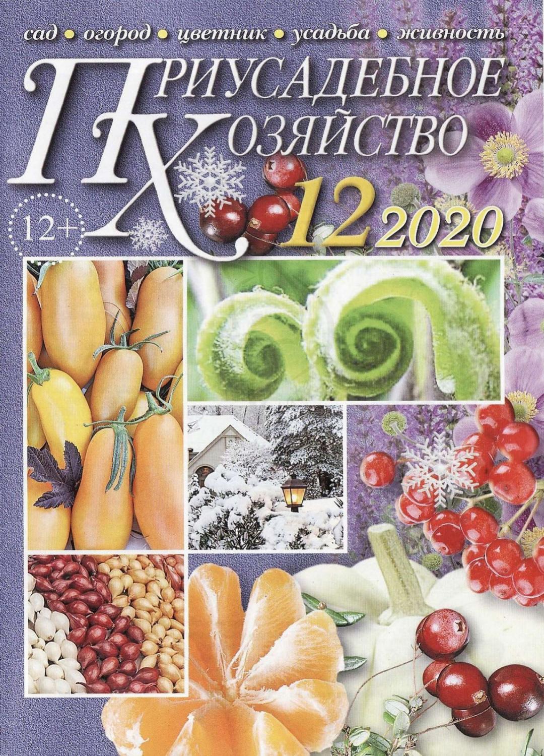 Приусадебное хозяйство №12, декабрь 2020