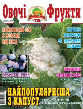 Овощи и фрукты. Украина №1, 2021