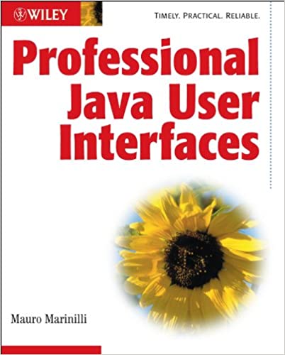 Professional Java User Interfaces by Mauro Marinilli