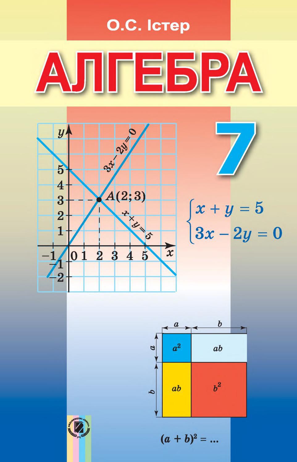 Алгебра 7 клас Істер 2015