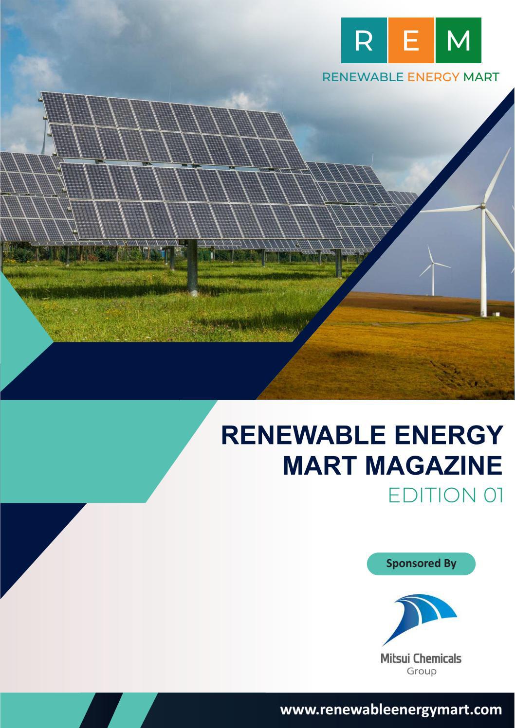Renewable Energy Mart Magazine Edition 01