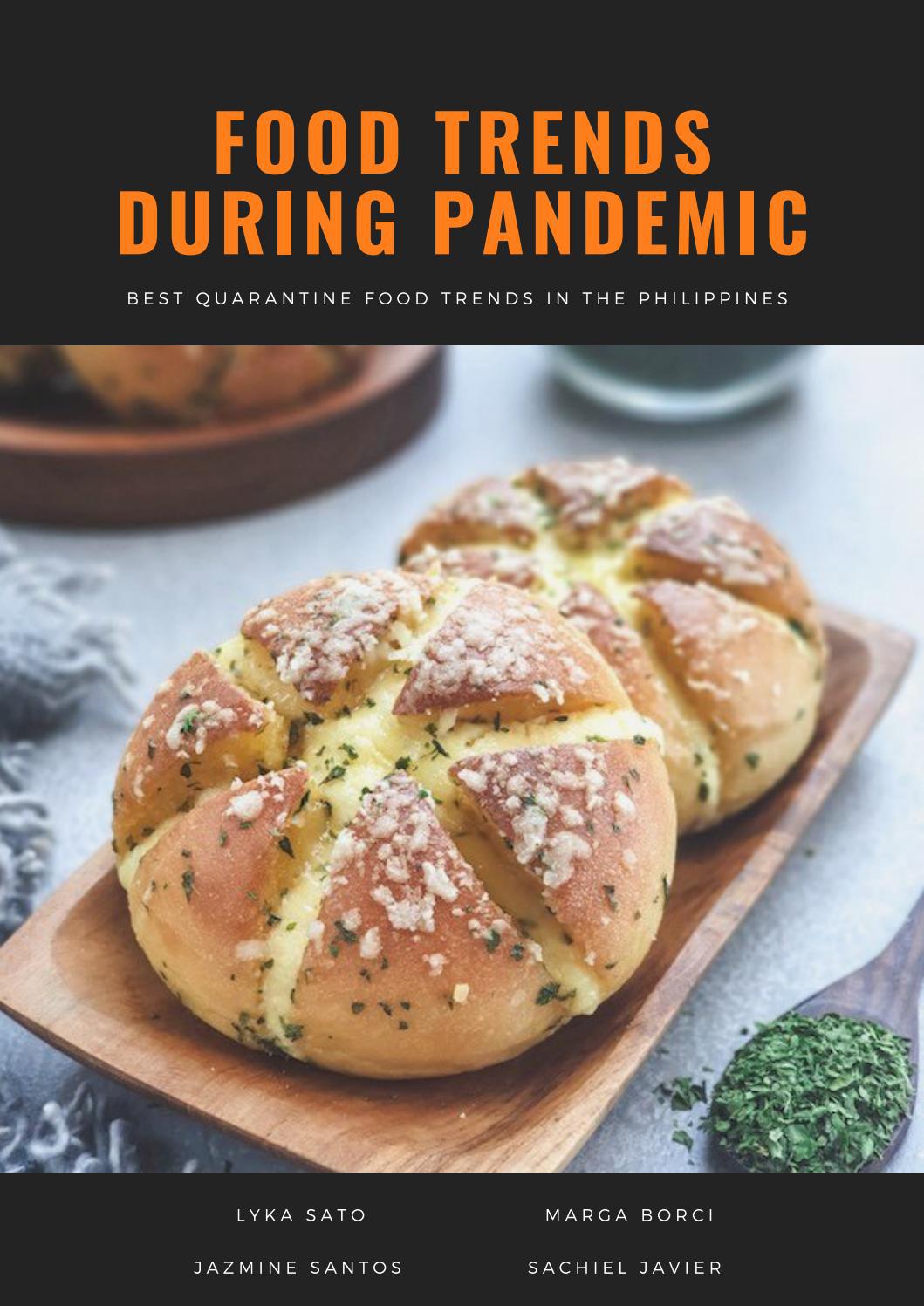 Pandemic Food Trends Magazine