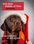 Dog Desk Animal Action Magazine In Celebration Of Rescue Dogs