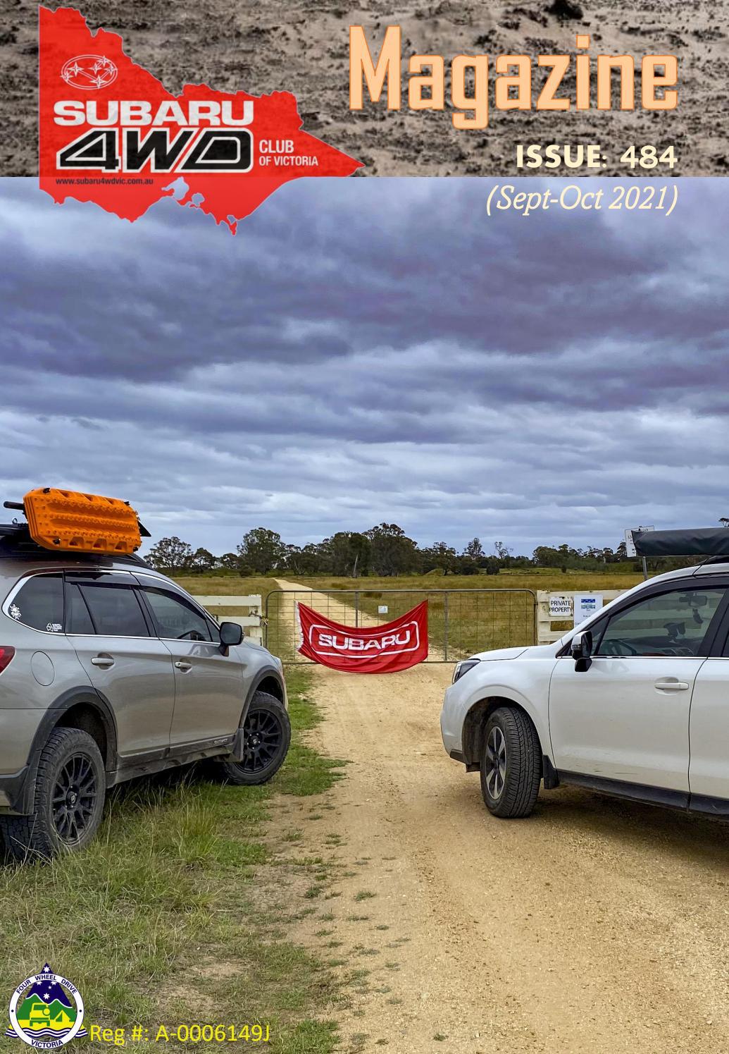Subaru 4WD Club of Victoria magazine - October 2021