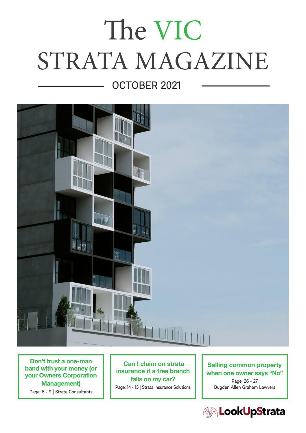 The VIC Strata Magazine | October 2021