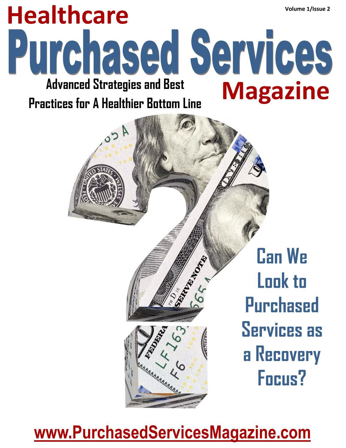Healthcare Purchased Services Magazine Volume 1 - Issue 2