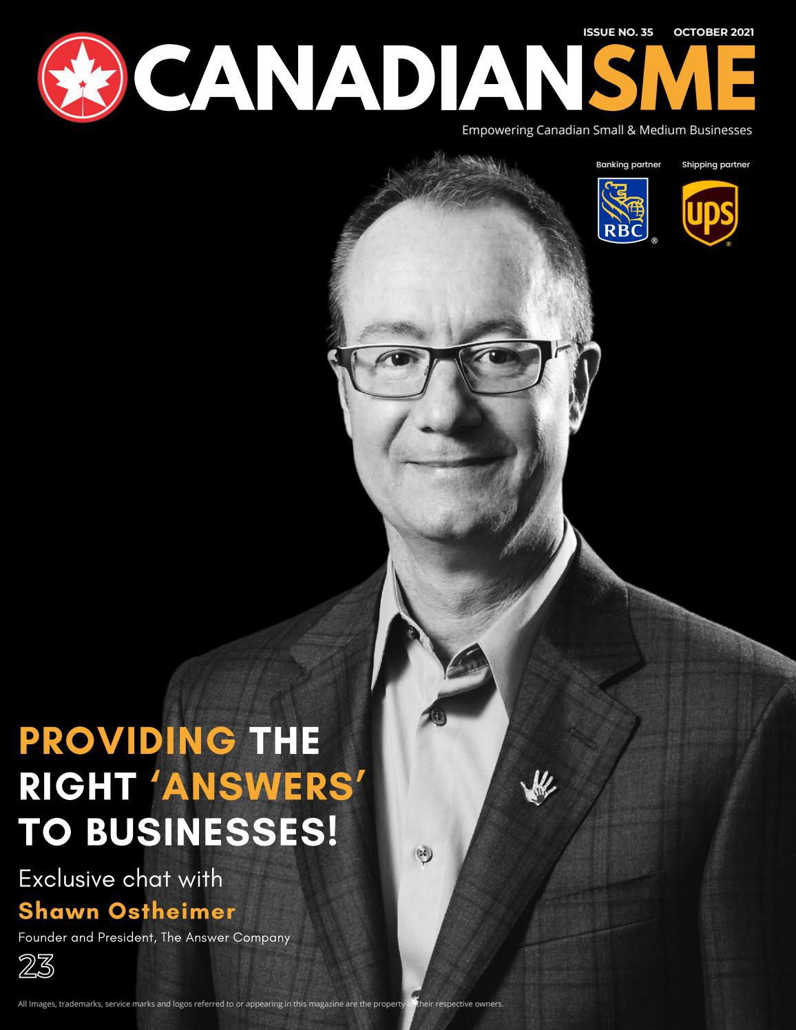 CanadianSME Small Business Magazine 2021