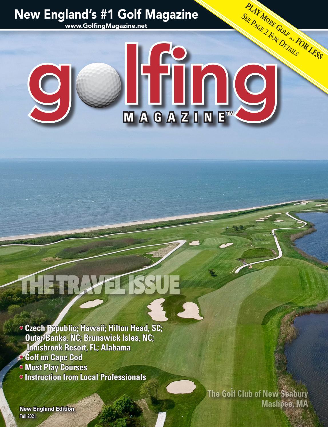 2021 Fall Golfing Magazine New England Issue