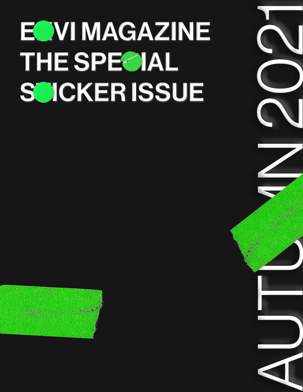EnVi Magazine The Special STICKER Issue