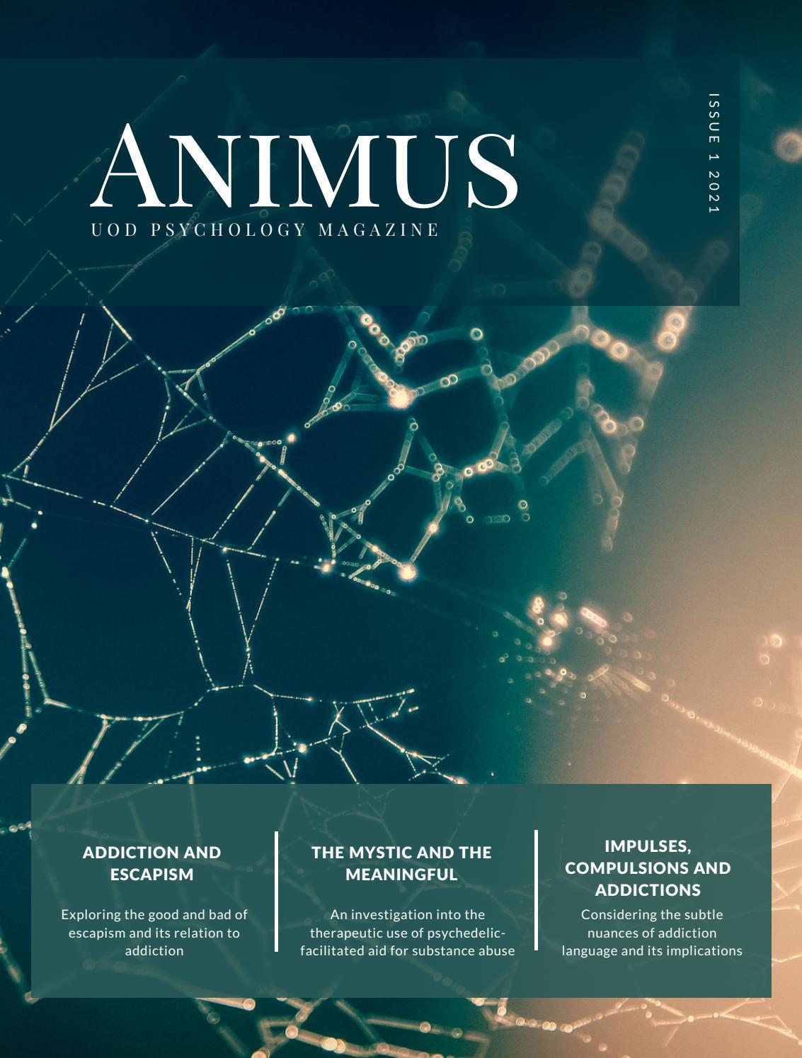 UoD Psychology Magazine – Animus