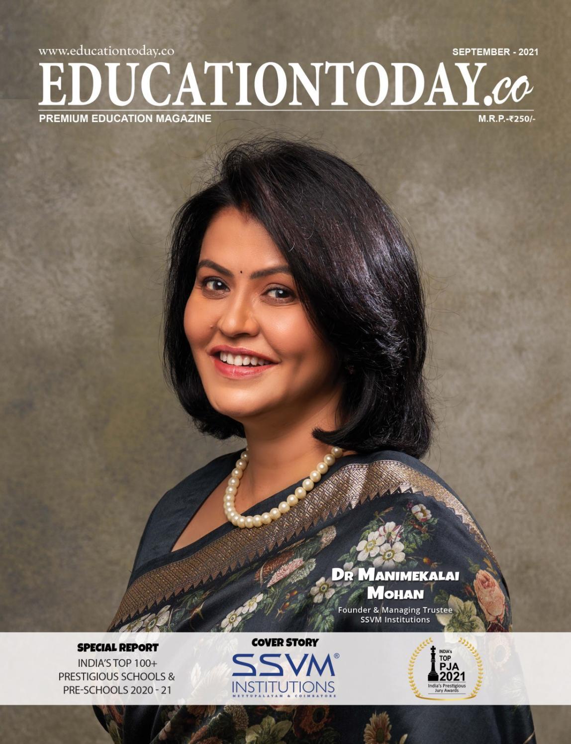 September 2021 Magazine - India&#x27;s Top Prestigious School Jury Awards