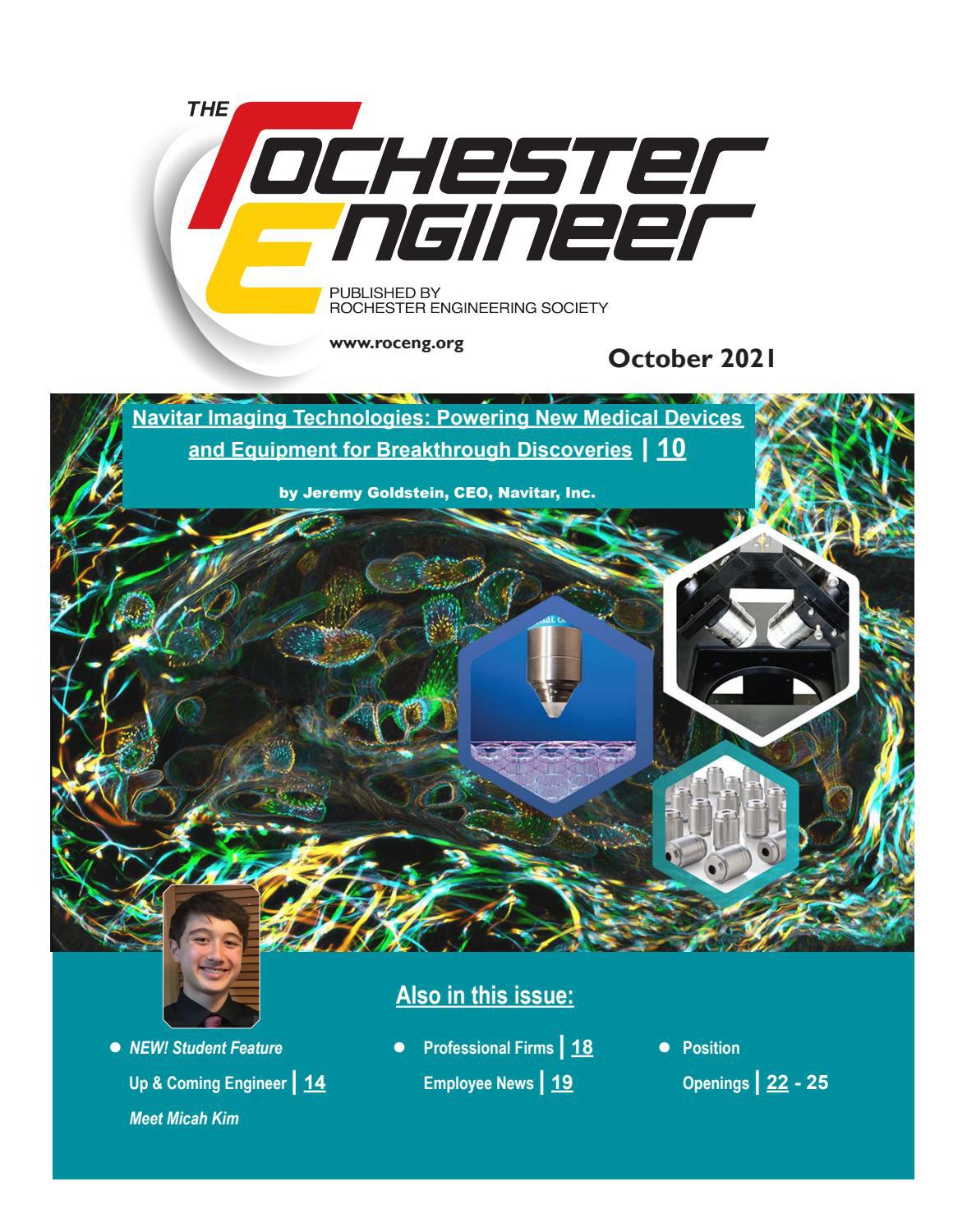 Rochester Engineering Society Magazine October 2021