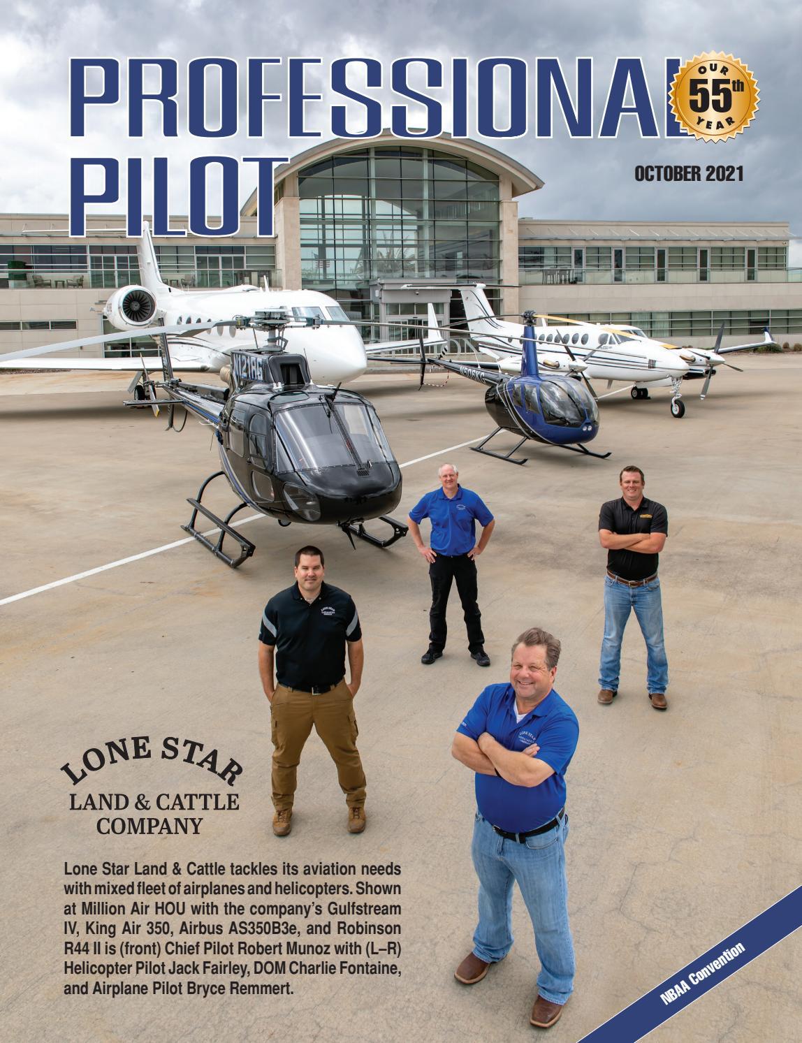 Professional Pilot magazine October 2021