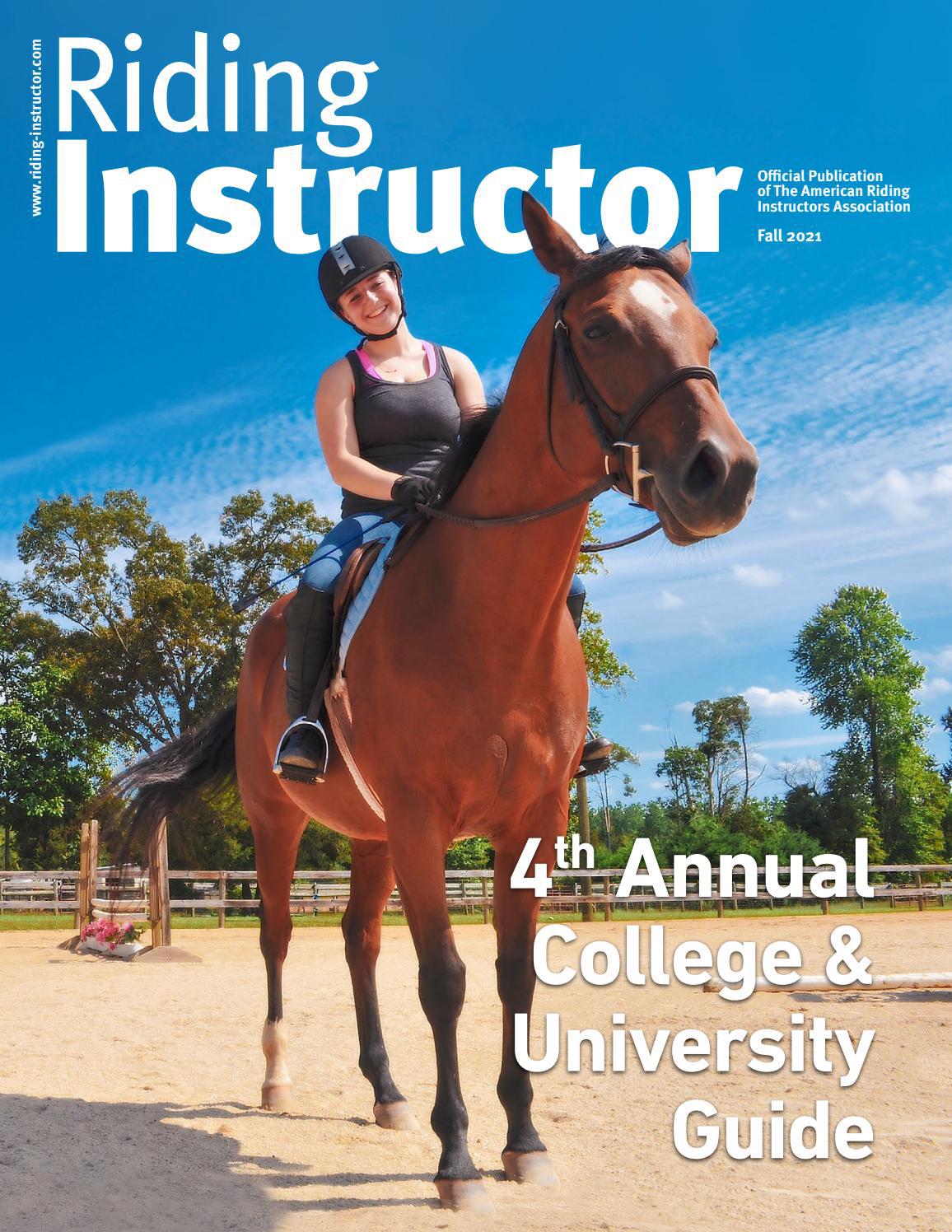 Riding Instructor Magazine - Fall 2021