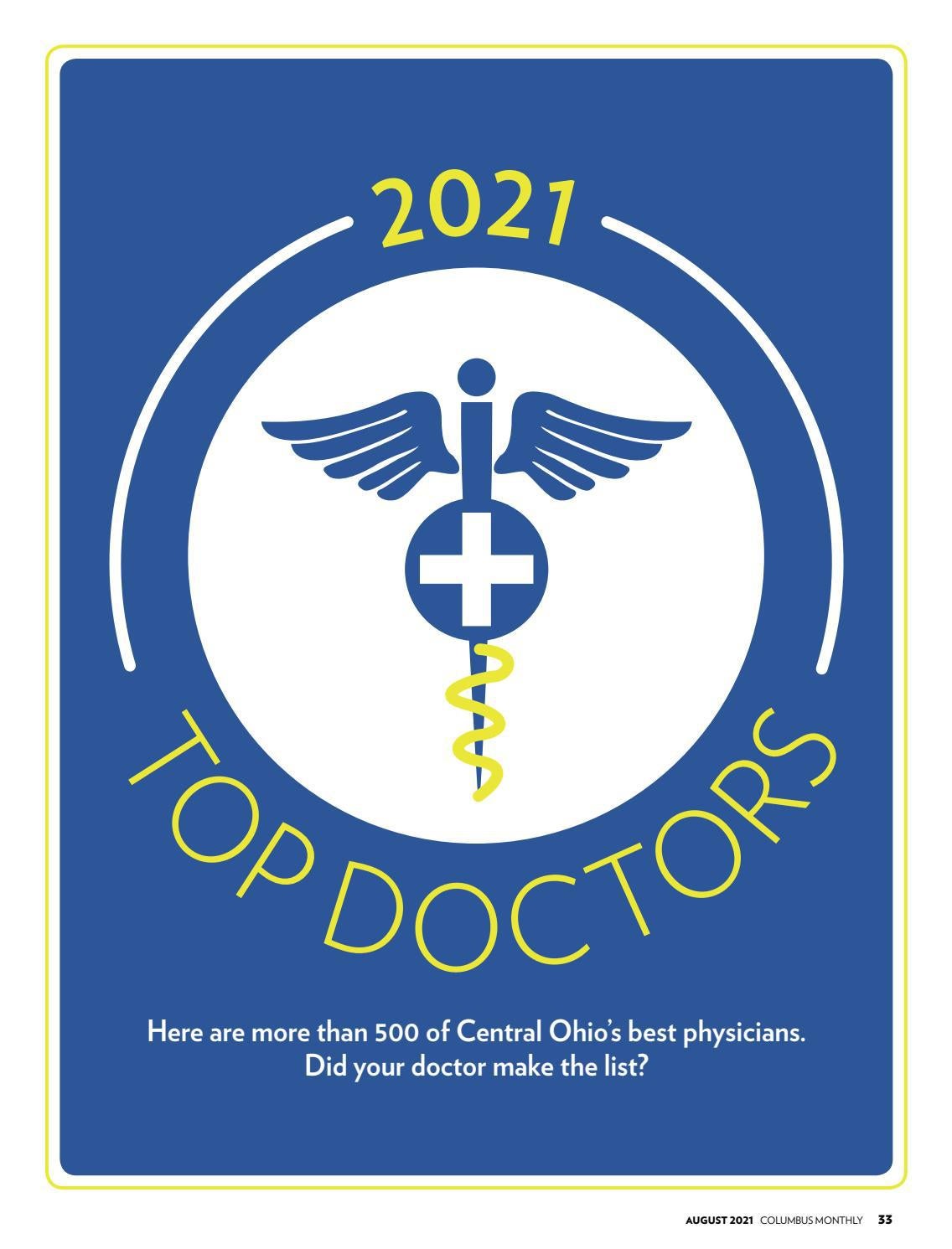 Top Doctors Magazine, August 2021