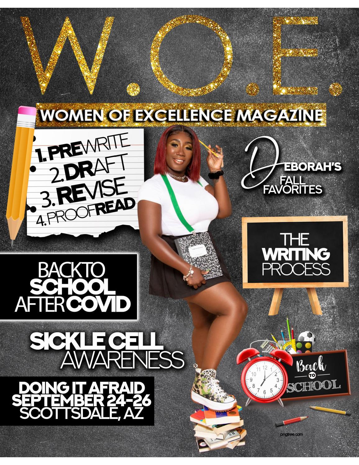 Women Of Excellence Magazine September Edition
