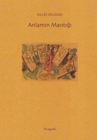 Anlamın mantığı- Gilles Deleuze