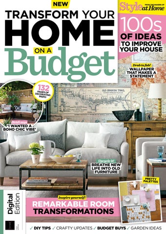 Transform your home on a Budget Magazine First Edition
