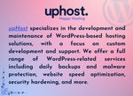 The Most Reliable WordPress Hosting Companies in the UK | upHost
