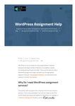 WordPress Assignment Help