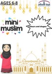 Mini Muslims magazine theme: colours and shapes