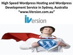 Wordpress Hosting & Wordpress Development in Sydney, Australia