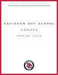 Davidson Day School's Upper School Honors Magazine - Spring 2022