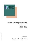 Bentham Brooks Institute Research Journal 2021-22