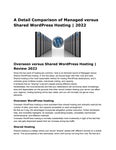 A Detail Comparison of Managed versus Shared WordPress Hosting _ 2022