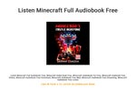 Listen Minecraft Full Audiobook Free