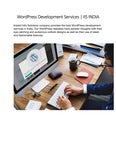 WordPress Development Services | IIS INDIA
