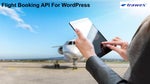 Flight Booking API For WordPress