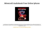 Minecraft Audiobook Free Online Iphone