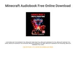 Minecraft Audiobook Free Online Download