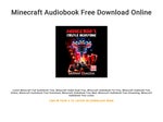 Minecraft Audiobook Free Download Online