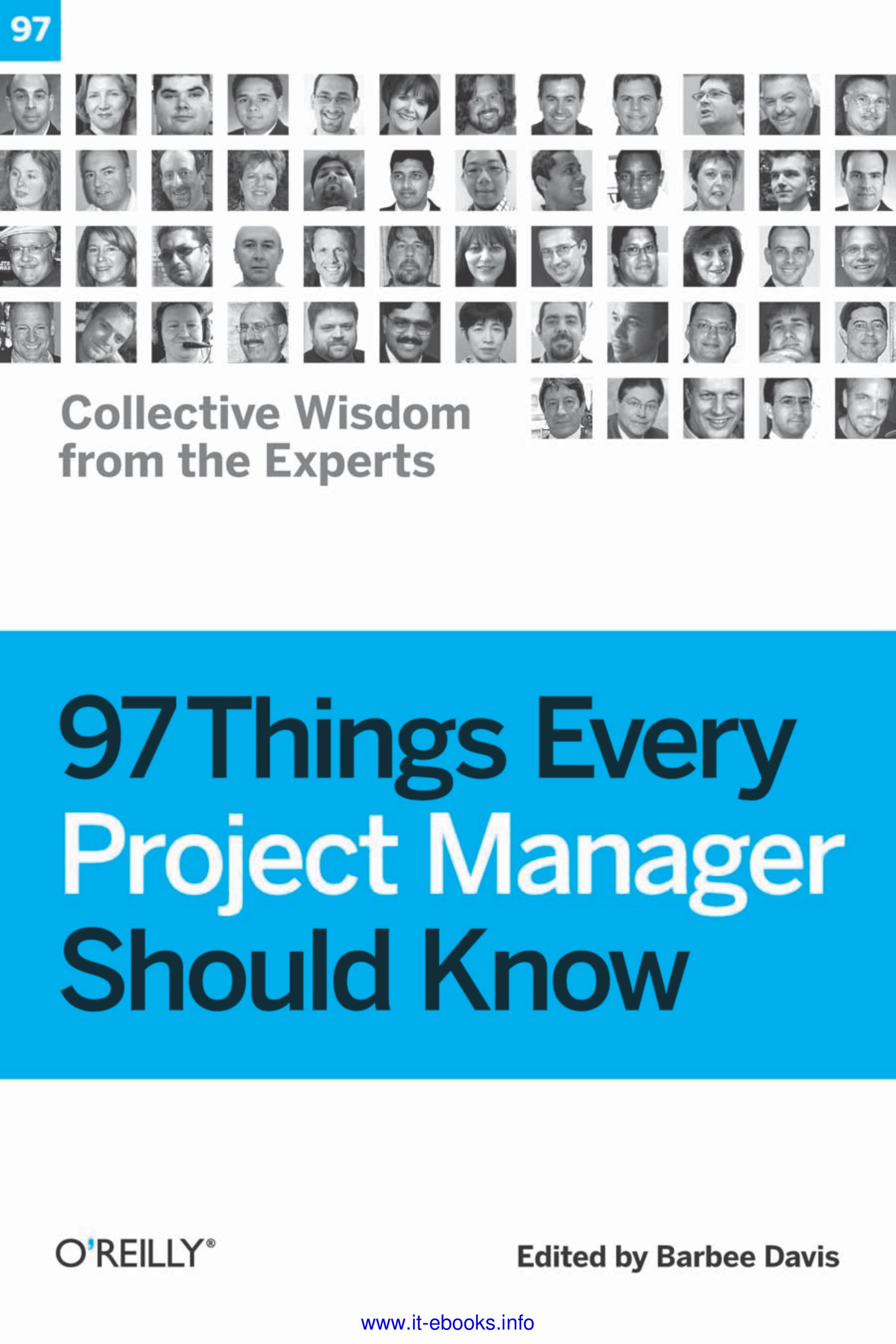 97 Things Every Project Manager Should Know -  Barbee Davis