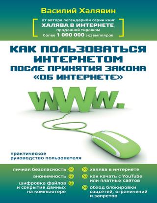 Как пользоваться интернетом после принятия закона "Об интернете", 2013, Василий Халявин